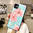 Funda Silicona Gel Goma Flores Carcasa H09 para Apple iPhone 11