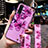 Funda Silicona Gel Goma Flores Carcasa para Oppo Find X2