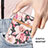 Funda Silicona Gel Goma Flores Carcasa para Samsung Galaxy S23 5G