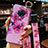 Funda Silicona Gel Goma Flores Carcasa para Vivo Nex 3