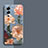 Funda Silicona Gel Goma Flores Carcasa para Vivo V25 Pro 5G