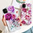 Funda Silicona Gel Goma Flores Carcasa S01 para Apple iPhone 11