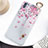 Funda Silicona Gel Goma Flores Carcasa S01 para Apple iPhone Xs Max