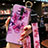 Funda Silicona Gel Goma Flores Carcasa S01 para Oppo A11