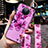 Funda Silicona Gel Goma Flores Carcasa S01 para Oppo Ace2