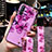 Funda Silicona Gel Goma Flores Carcasa S01 para Oppo Find X2 Neo