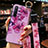 Funda Silicona Gel Goma Flores Carcasa S01 para Oppo K7 5G