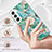 Funda Silicona Gel Goma Flores Carcasa S01 para Samsung Galaxy S21 FE 5G