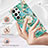 Funda Silicona Gel Goma Flores Carcasa S01 para Samsung Galaxy S22 Ultra 5G