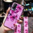 Funda Silicona Gel Goma Flores Carcasa S02 para Vivo X60 Pro 5G