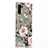 Funda Silicona Gel Goma Flores Carcasa S03 para Samsung Galaxy Note 10