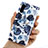 Funda Silicona Gel Goma Flores Carcasa S03 para Samsung Galaxy Note 10