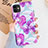 Funda Silicona Gel Goma Flores Carcasa S04 para Apple iPhone 11