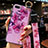 Funda Silicona Gel Goma Flores Carcasa S04 para Oppo RX17 Neo