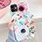 Funda Silicona Gel Goma Flores Carcasa S05 para Apple iPhone 11