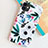 Funda Silicona Gel Goma Flores Carcasa S06 para Apple iPhone 11