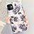 Funda Silicona Gel Goma Flores Carcasa S07 para Apple iPhone 11