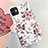 Funda Silicona Gel Goma Flores Carcasa S08 para Apple iPhone 11