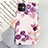 Funda Silicona Gel Goma Flores Carcasa S08 para Apple iPhone 11