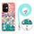 Funda Silicona Gel Goma Patron de Moda Carcasa con Acollador Cordon Lanyard Y03B para OnePlus Nord CE 3 5G