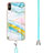 Funda Silicona Gel Goma Patron de Moda Carcasa con Acollador Cordon Lanyard Y05B para Xiaomi Redmi 9AT