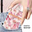 Funda Silicona Gel Goma Patron de Moda Carcasa con Acollador Cordon Lanyard Y06B para Samsung Galaxy S20