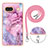 Funda Silicona Gel Goma Patron de Moda Carcasa con Acollador Cordon Lanyard Y07B para Google Pixel 7a 5G