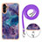 Funda Silicona Gel Goma Patron de Moda Carcasa con Acollador Cordon Lanyard YB7 para Samsung Galaxy A13 5G