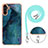 Funda Silicona Gel Goma Patron de Moda Carcasa con Acollador Cordon Lanyard YB7 para Samsung Galaxy A34 5G