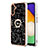 Funda Silicona Gel Goma Patron de Moda Carcasa con Acollador Cordon Lanyard YB8 para Samsung Galaxy Jump3 5G