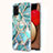 Funda Silicona Gel Goma Patron de Moda Carcasa con Anillo de dedo Soporte Y01B para Samsung Galaxy F02S SM-E025F