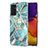 Funda Silicona Gel Goma Patron de Moda Carcasa con Anillo de dedo Soporte Y01B para Samsung Galaxy F54 5G