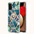 Funda Silicona Gel Goma Patron de Moda Carcasa con Anillo de dedo Soporte Y01B para Samsung Galaxy M02s