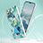 Funda Silicona Gel Goma Patron de Moda Carcasa con Anillo de dedo Soporte Y01B para Samsung Galaxy Note 20 5G