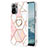 Funda Silicona Gel Goma Patron de Moda Carcasa con Anillo de dedo Soporte Y01B para Xiaomi Poco M5S