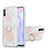 Funda Silicona Gel Goma Patron de Moda Carcasa con Anillo de dedo Soporte Y01B para Xiaomi Redmi 9AT