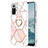 Funda Silicona Gel Goma Patron de Moda Carcasa con Anillo de dedo Soporte Y01B para Xiaomi Redmi Note 10 Pro Max