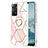 Funda Silicona Gel Goma Patron de Moda Carcasa con Anillo de dedo Soporte Y01B para Xiaomi Redmi Note 11 Pro 4G