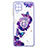 Funda Silicona Gel Goma Patron de Moda Carcasa con Anillo de dedo Soporte Y01X para Samsung Galaxy A12 5G