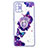 Funda Silicona Gel Goma Patron de Moda Carcasa con Anillo de dedo Soporte Y01X para Samsung Galaxy A21s