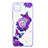 Funda Silicona Gel Goma Patron de Moda Carcasa con Anillo de dedo Soporte Y01X para Samsung Galaxy A22 5G