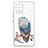 Funda Silicona Gel Goma Patron de Moda Carcasa con Anillo de dedo Soporte Y01X para Samsung Galaxy A42 5G