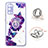 Funda Silicona Gel Goma Patron de Moda Carcasa con Anillo de dedo Soporte Y01X para Samsung Galaxy S20