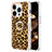 Funda Silicona Gel Goma Patron de Moda Carcasa con Anillo de dedo Soporte Y02B para Apple iPhone 13 Pro