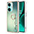 Funda Silicona Gel Goma Patron de Moda Carcasa con Anillo de dedo Soporte Y02B para Oppo K11x 5G