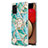 Funda Silicona Gel Goma Patron de Moda Carcasa con Anillo de dedo Soporte Y02B para Samsung Galaxy F02S SM-E025F