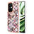 Funda Silicona Gel Goma Patron de Moda Carcasa con Anillo de dedo Soporte Y03B para OnePlus Nord CE 3 5G