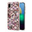 Funda Silicona Gel Goma Patron de Moda Carcasa con Anillo de dedo Soporte Y03B para Samsung Galaxy A02