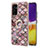 Funda Silicona Gel Goma Patron de Moda Carcasa con Anillo de dedo Soporte Y03B para Samsung Galaxy A05s