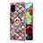 Funda Silicona Gel Goma Patron de Moda Carcasa con Anillo de dedo Soporte Y03B para Samsung Galaxy A71 4G A715